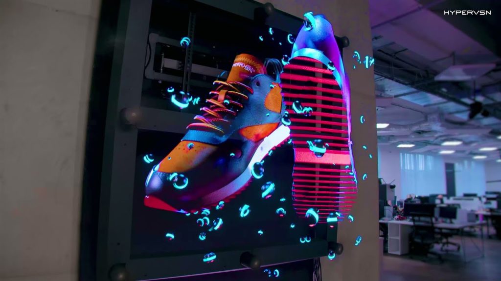 3D Holographic displays from HYPERVSN